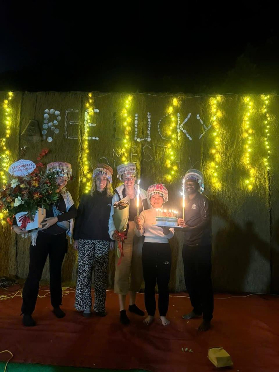 Bee Lucky Homestay Hien Hao المظهر الخارجي الصورة